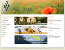 Tablet Screenshot of campisierra.org